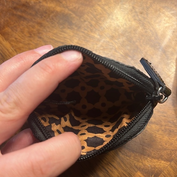 Brighton Barbados Pebbled Leather Braided Strap Hobo Shoulder Bag - Picture 5 of 14